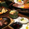 竹峰に宿泊した結果2 夕食と朝食の紹介 和牛ステーキ懐石コース